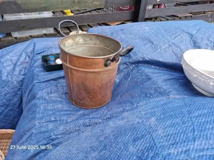 Photo of free Vintage copper bucket (Whiteway GL6) #1