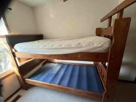 Photo of free Very solid bunk beds with ladder (North Naperville) #1