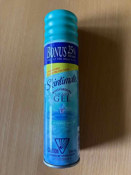 Photo of free Opened can of shaving gel (Queensway Terrace South) #1