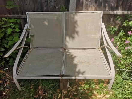 Photo of free Metal Framed Garden Sofa (Wollaton NG8) #1