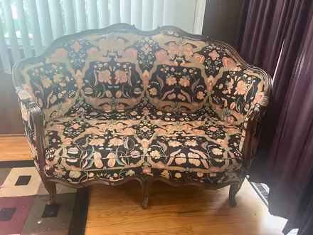 Photo of free Cool loveseat (Hendersonville near Edneyville) #1