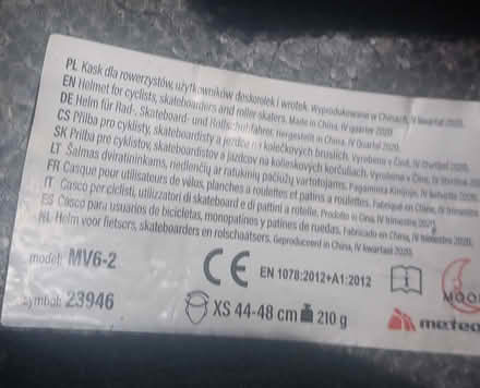 Photo of free Toddler bike helmet (TW1, Strawberry Hill) #3