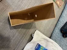 Photo of free Wooden Ikea 'stuff' holder (Golden Triangle) #1