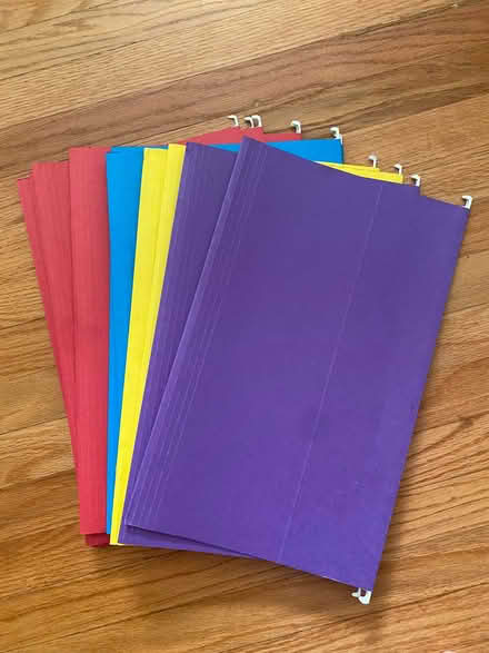 Photo of free Legal size hanging folders (North Green Lake) #1