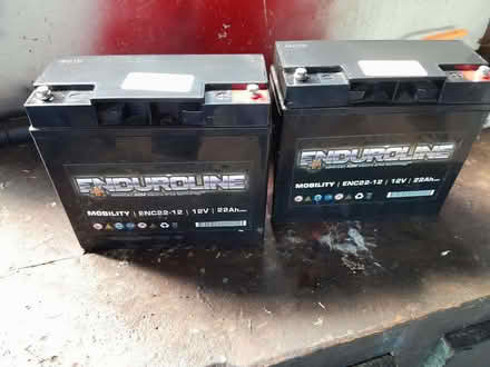 Photo of free mobility scooter batteries (March PE15) #2