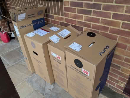 Photo of free Large cardboard boxes (Frimley Green GU16) #2