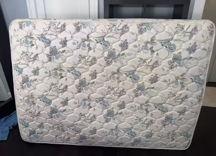 Photo of free Full Bed - frame/mattress/box spgs (16th st hts dc) #1