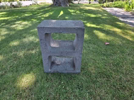 Photo of free Double concrete block (South Pleasant Hill) #1