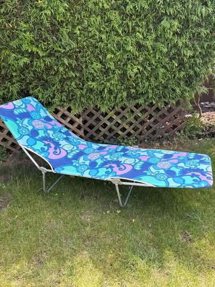 Photo of free Vintage 1970s sunlounger (WGC) #2