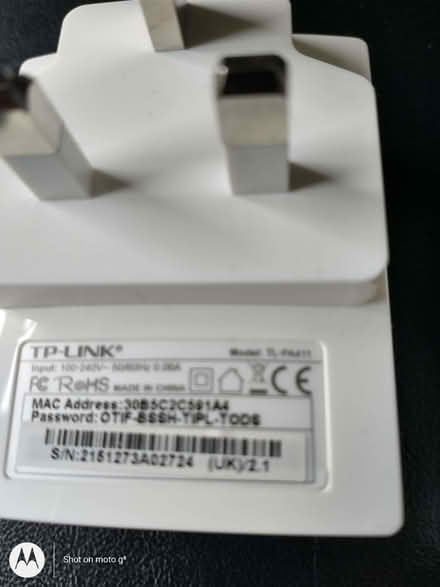 Photo of free Pair of TP-Link AV500 Powerline (Three Crosses SA4) #1