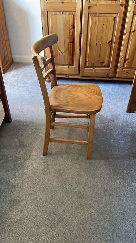 Photo of free Solid wood desk and chair (Potters Bar EN6) #3