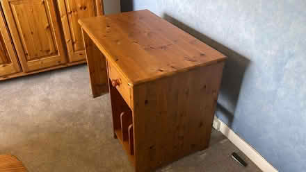 Photo of free Solid wood desk and chair (Potters Bar EN6) #2