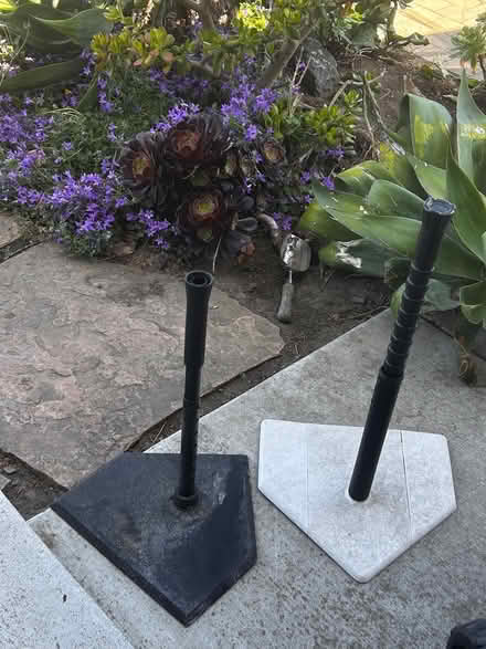 Photo of free Two T-Ball stands - used (Downtown Sunnyvale) #1
