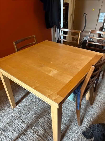 Photo of free Extendable table and 5 chairs (Greaves LA1) #4