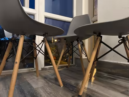 Photo of free Table and three chairs (Belmayne d13) #4