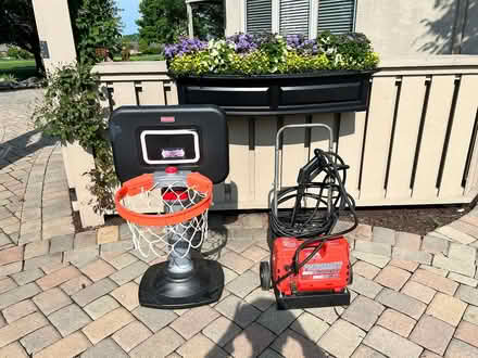 Photo of free Kid's basketball hoop, Power Washer (Centerville, off Yankee St.) #1