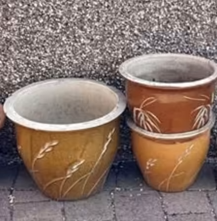 Photo of Outdoor Ceramic Plant Pots (Halton LA2) #1