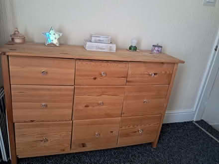 Photo of free Wooden 2 drawer and 9 drawer units (Old Swan L13) #1
