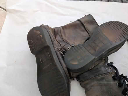 Photo of free Distressed Grey DM Boots Approx 6-7 (CT15) #3
