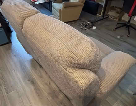 Photo of free Two-Seater Recliner Sofa (needs repair) (Woodside Park N20) #2