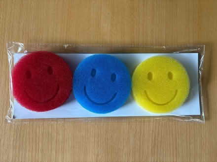 Photo of free Happy face sponge pack (Queensway Terrace South) #1