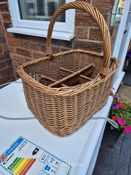 Photo of free Wicker basket (Noctorum CH43) #1
