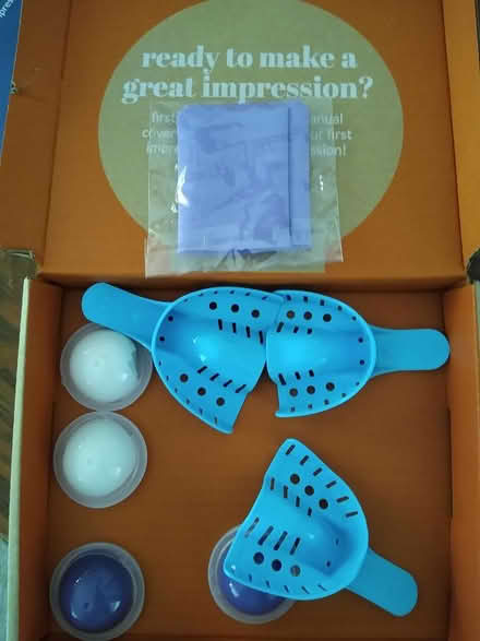 Photo of free tooth impression kit (near Forest Glen Metro) #1