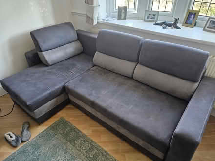 Photo of free L shaped Sofa Bed with Storage *tlc (Bexley DA5) #1