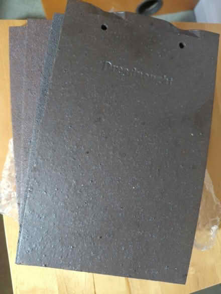 Photo of free 4 clay roof tiles (Pennington SO41) #1