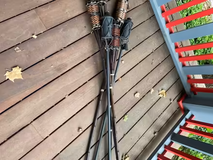 Photo of free Citronella tiki lights (North side of Cleveland Hts) #2