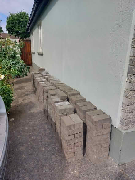 Photo of free Grey/blue cobblelock bricks (Walkinstown) #1