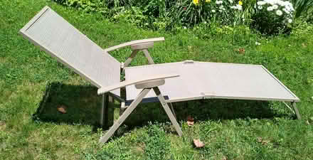 Photo of free Reclining Chaise Lounge - Like New (Livonia) #1