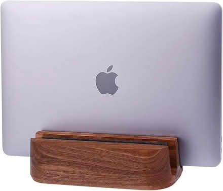 Photo of free Natural Wood Dual Laptop Stand (West End) #1