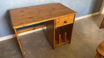 Photo of free Solid wood desk and chair (Potters Bar EN6) #1