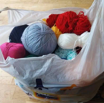 Photo of free Bag of assorted wools. (Hoole CH2) #1