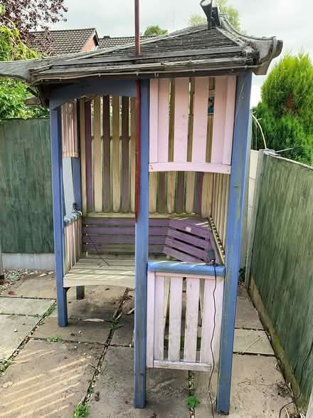 Photo of free Wooden Corner Gazebo (Birch Road M28) #2