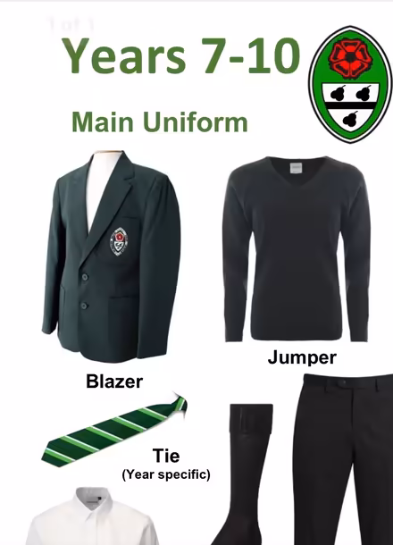 Photo of Nunnery wood school uniform (Worcester WR1) #1