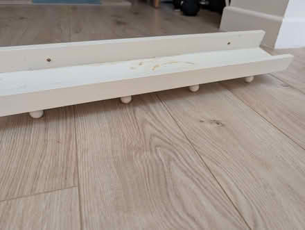 Photo of free White shelf coat hooks combo (Kidlington OX5) #2
