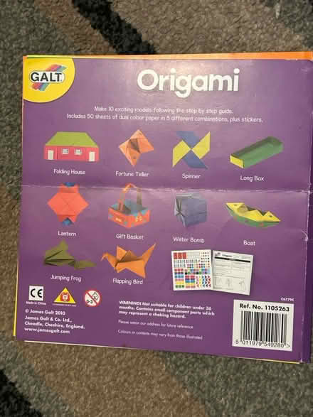 Photo of free Origami (Jennetts park RG12) #3