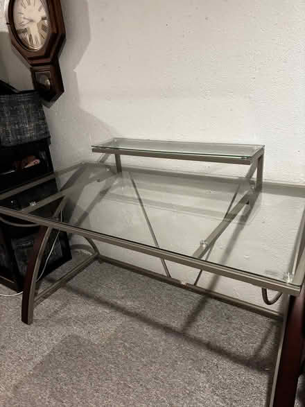 Photo of free Contemporary Glass Desk (Westland) #1