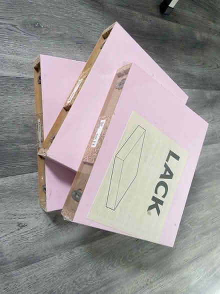 Photo of free Pink Ikea lack shelves (Fairbrae EH11) #1