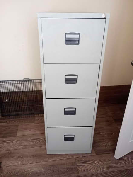 Photo of free 4 draw filing cabinet (Seghill NE23) #1