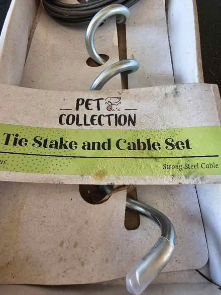 Photo of free Stake and cable set for dogs (Woodley RG5) #1