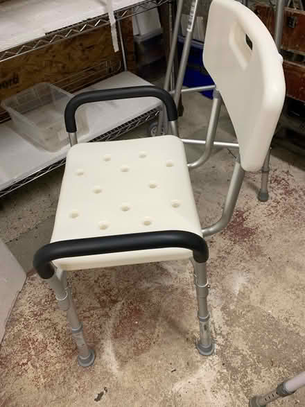 Photo of free Shower chair (Letchworth SG6) #3