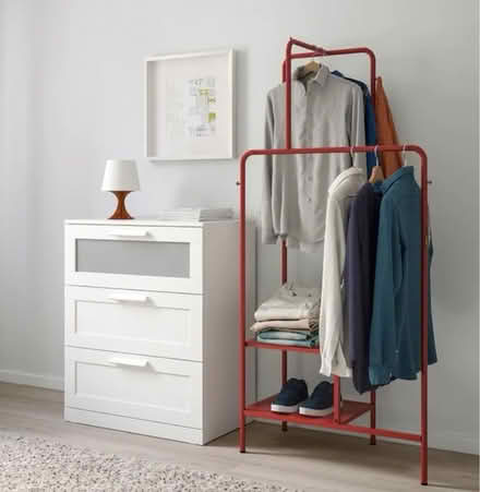 Photo of free NIKKEBY clothes rack / plant stand (SW17) #2