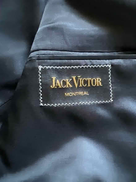 Photo of free Men’s Dark Gray Pinstripe Suit (Montrose) #3