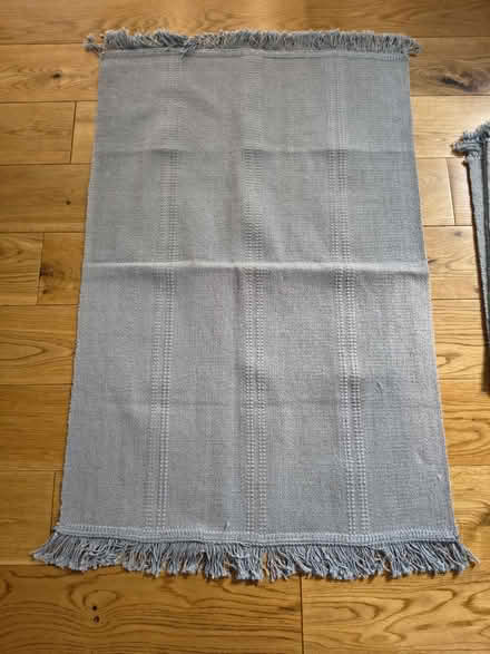Photo of free 2x IKEA SORTSO Blue Rugs (Brookvale, RG21) #1