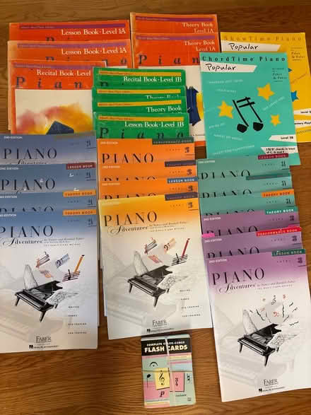 Photo of free Piano books - partially used (Darien) #1