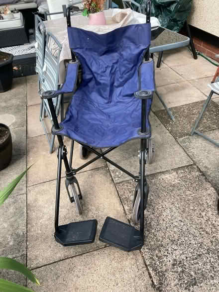 Photo of free Folding wheelchair (Wellington TF1) #2