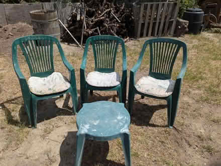 Photo of free Plastic Lawn Furniture (West Kelowna) #1